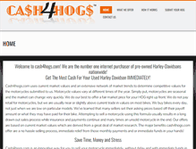 Tablet Screenshot of cash4hogs.com